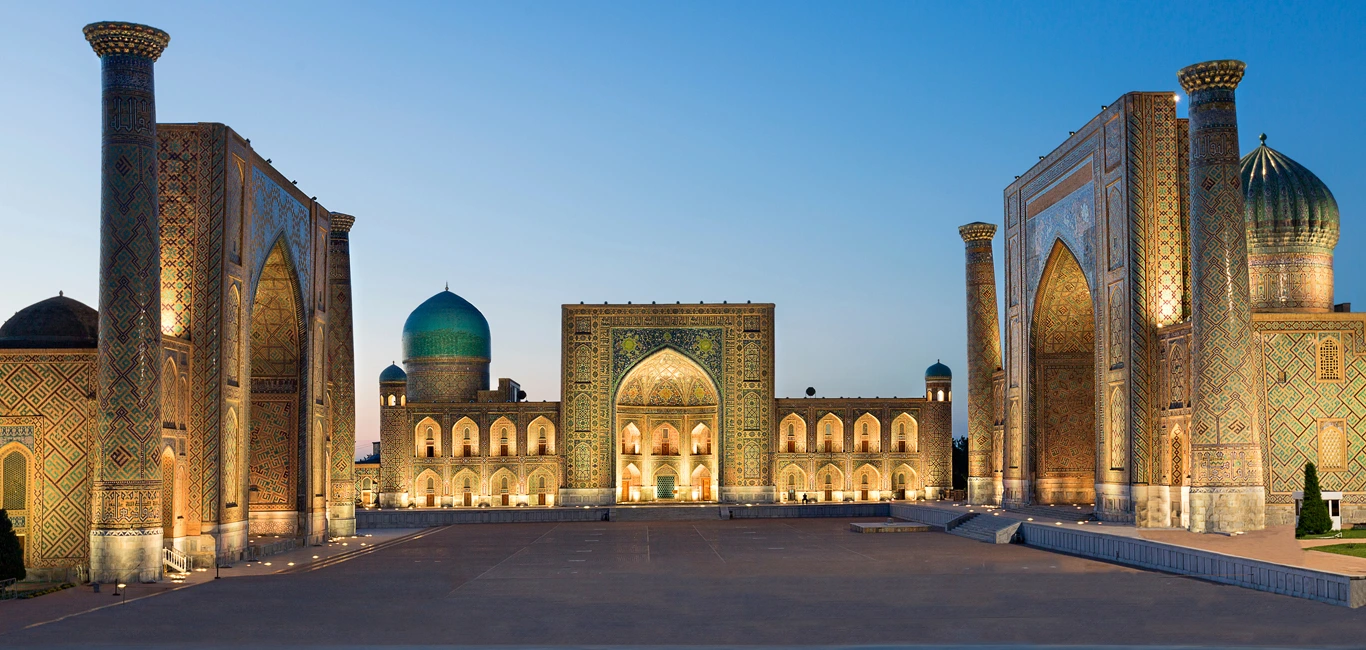 Registan-Square Samarkand Uzbekistan-collegepartner